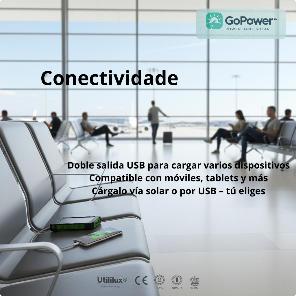 Energía portátil para apagones, viajes y emergencias