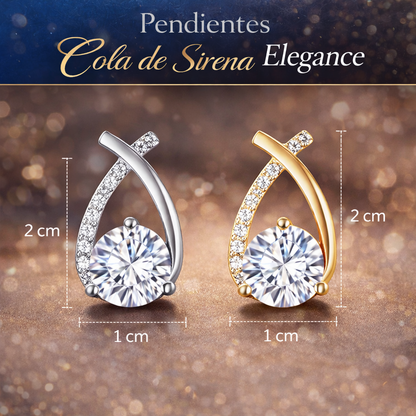 Pendientes Cruz Elegance