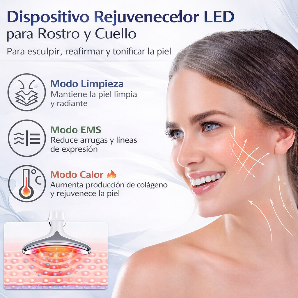 NeckLift Pro™ – Rejuvenece tu piel sin cirugía en minutos al día