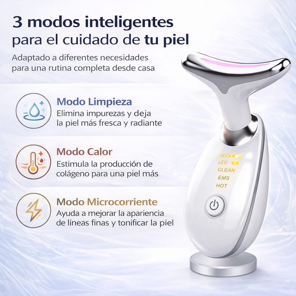 NeckLift Pro™ – Rejuvenece tu piel sin cirugía en minutos al día