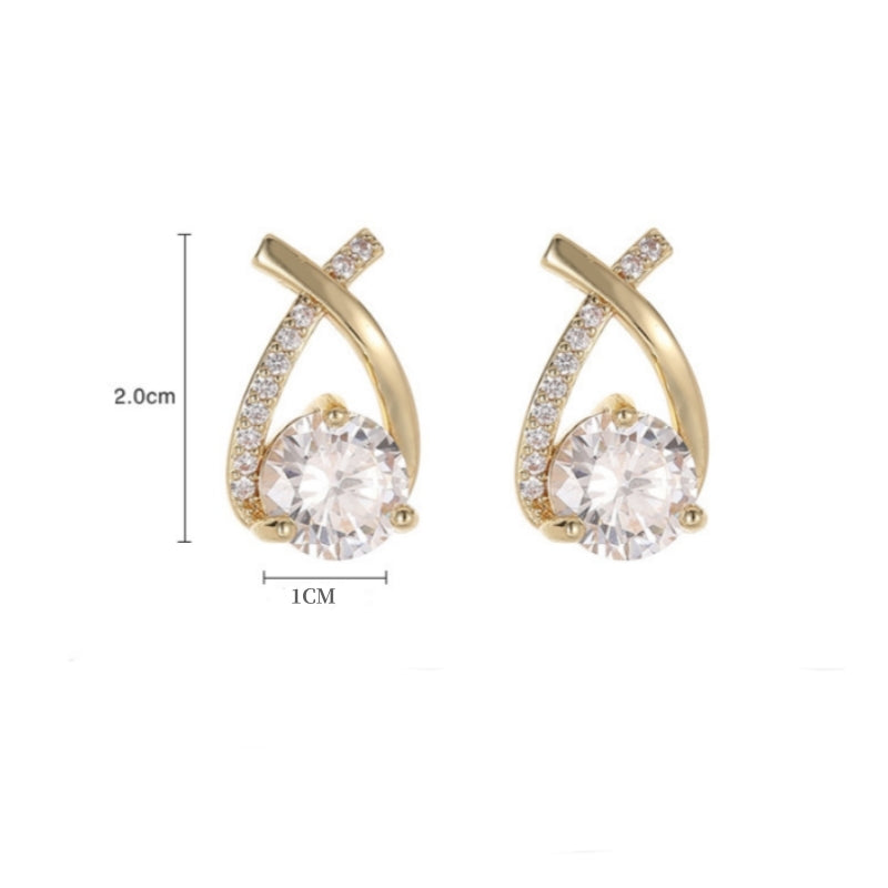 Pendientes Cruz Elegance
